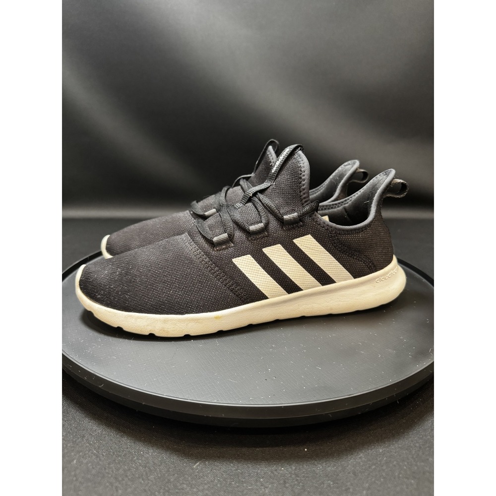 Adidas Cloudfoam Pure 2.0 Womens 11 Black White Running Shoes H04753 Sneaker